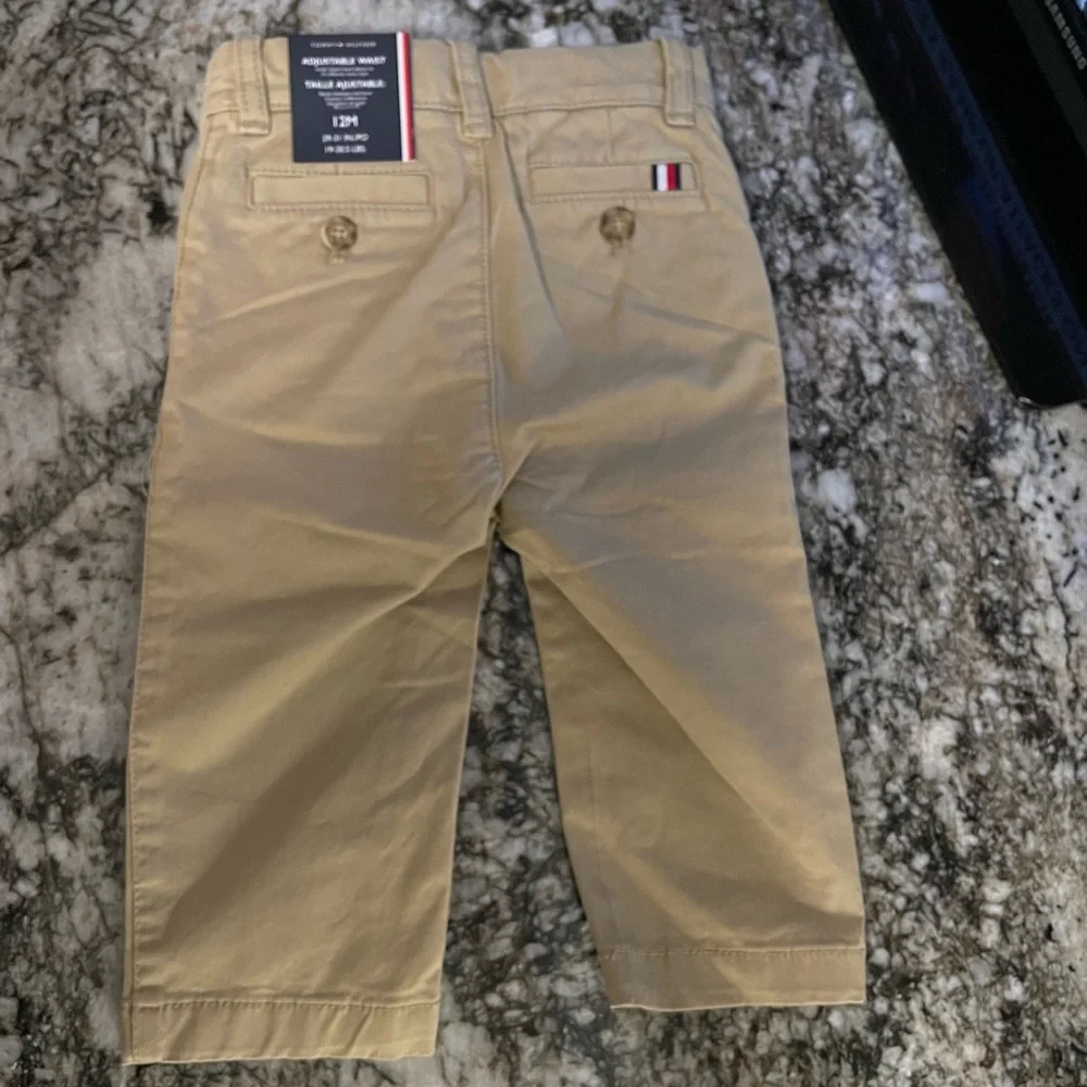 Infant 12 month Khaki Tommy Hilfiger Chinos - Picture 3 of 5